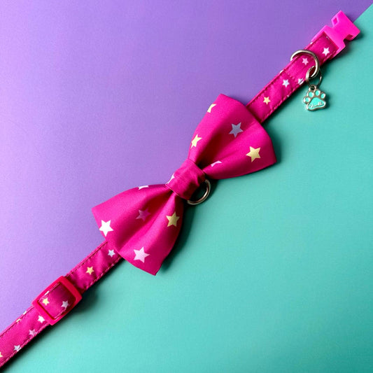 Corbatín para perros Estrellas