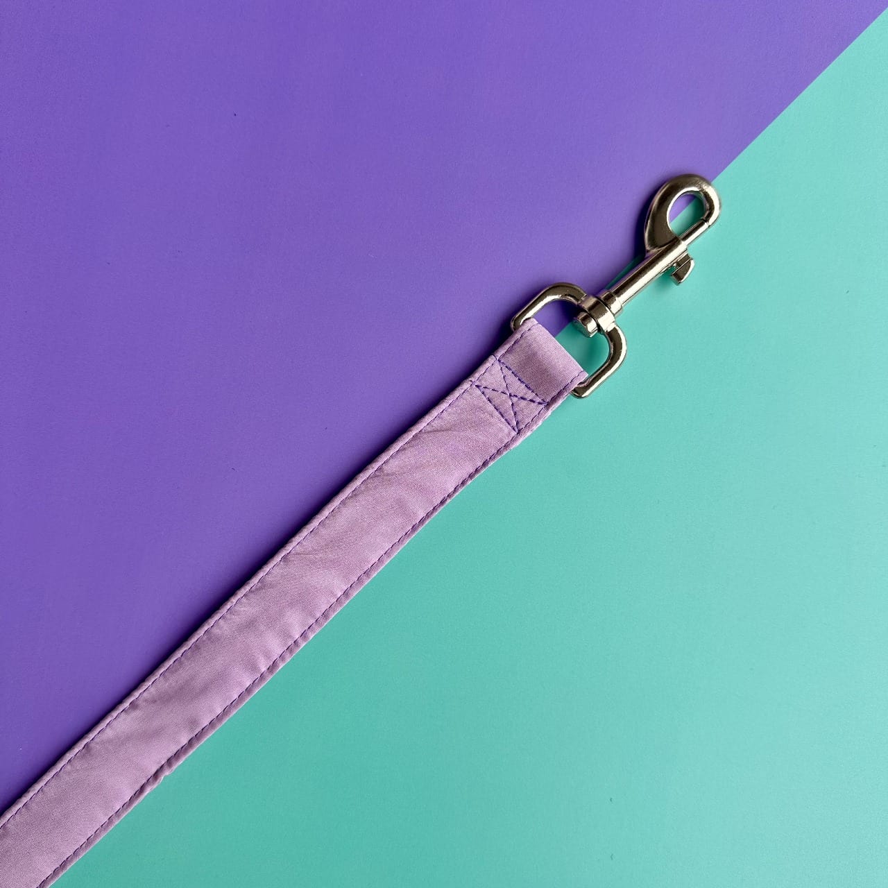 Pechera para perros con correa lila