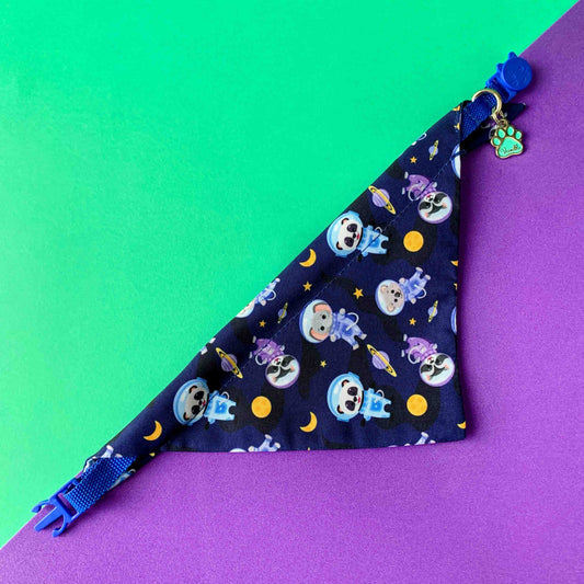 Pañoleta Animales Espaciales