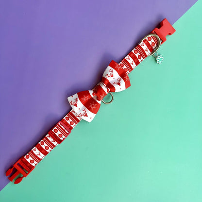 Corbatín para perros de Navidad clásica