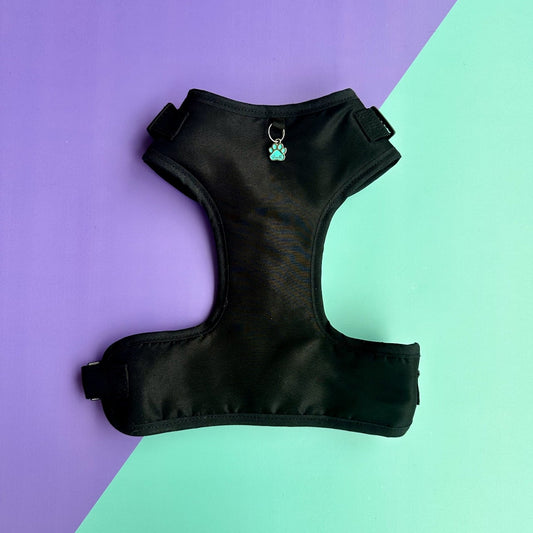Pechera para perros sin correa negra