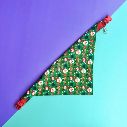 Pañoleta para perros de Navidad magia navideña