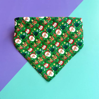 Pañoleta para perros de Navidad magia navideña