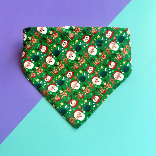 Pañoleta para perros de Navidad magia navideña