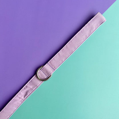 Pechera para perros con correa lila