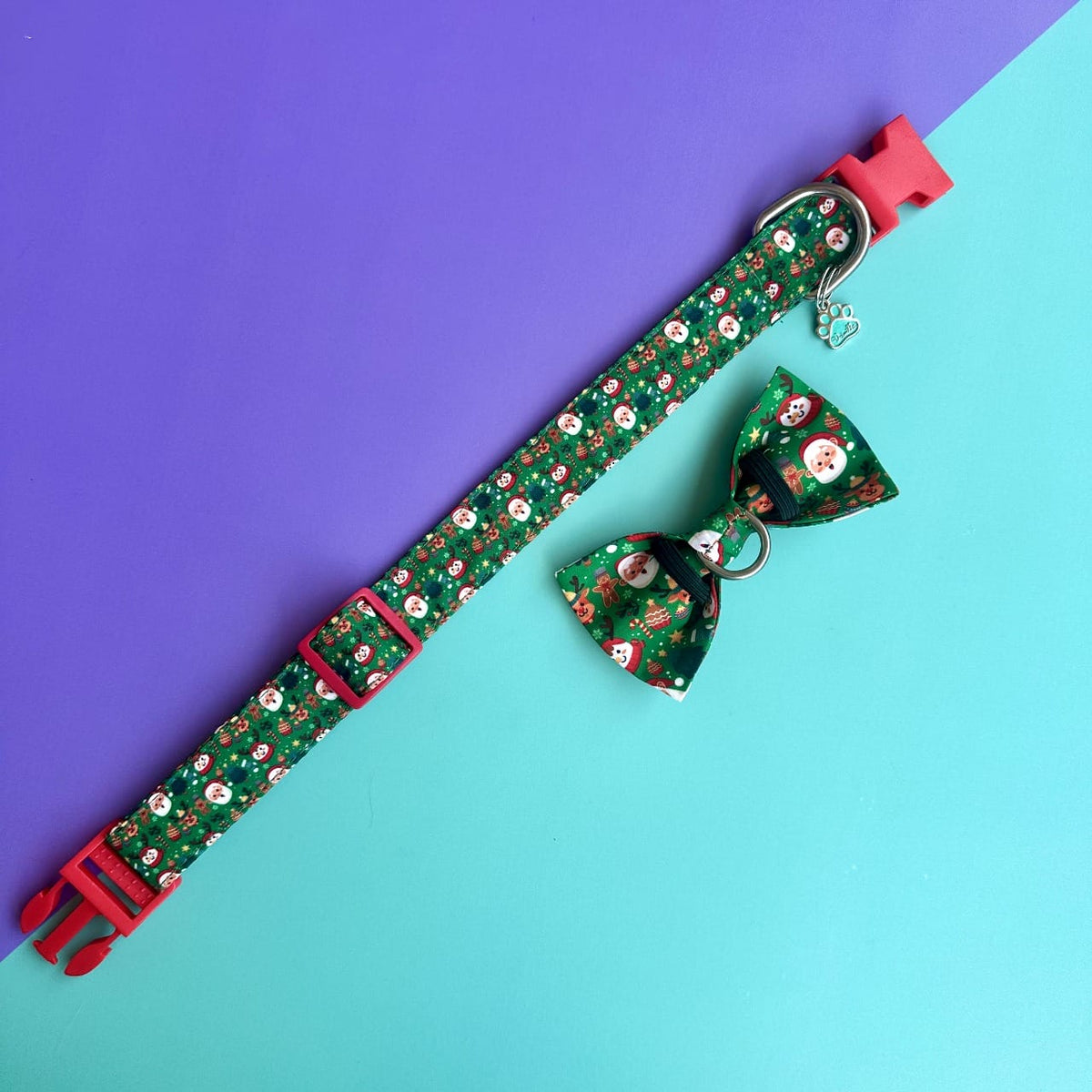 Corbatín para perros de Navidad magia navideña