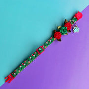 Collar para gatos con rosas de Navidad Cascanueces