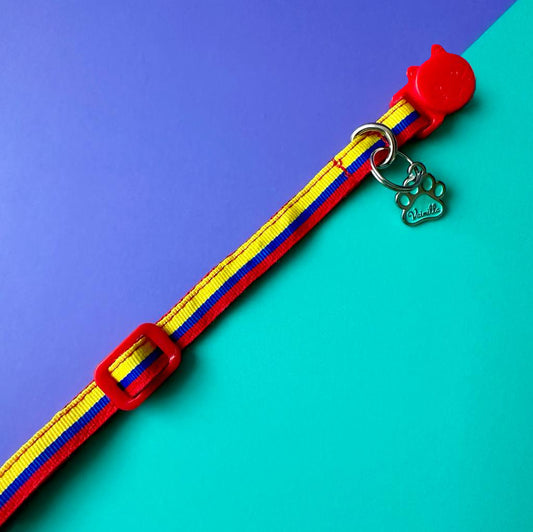 Collar para gato de Colombia