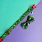 Corbatín para perro de Navidad Cascanueces desmontable junto al collar
