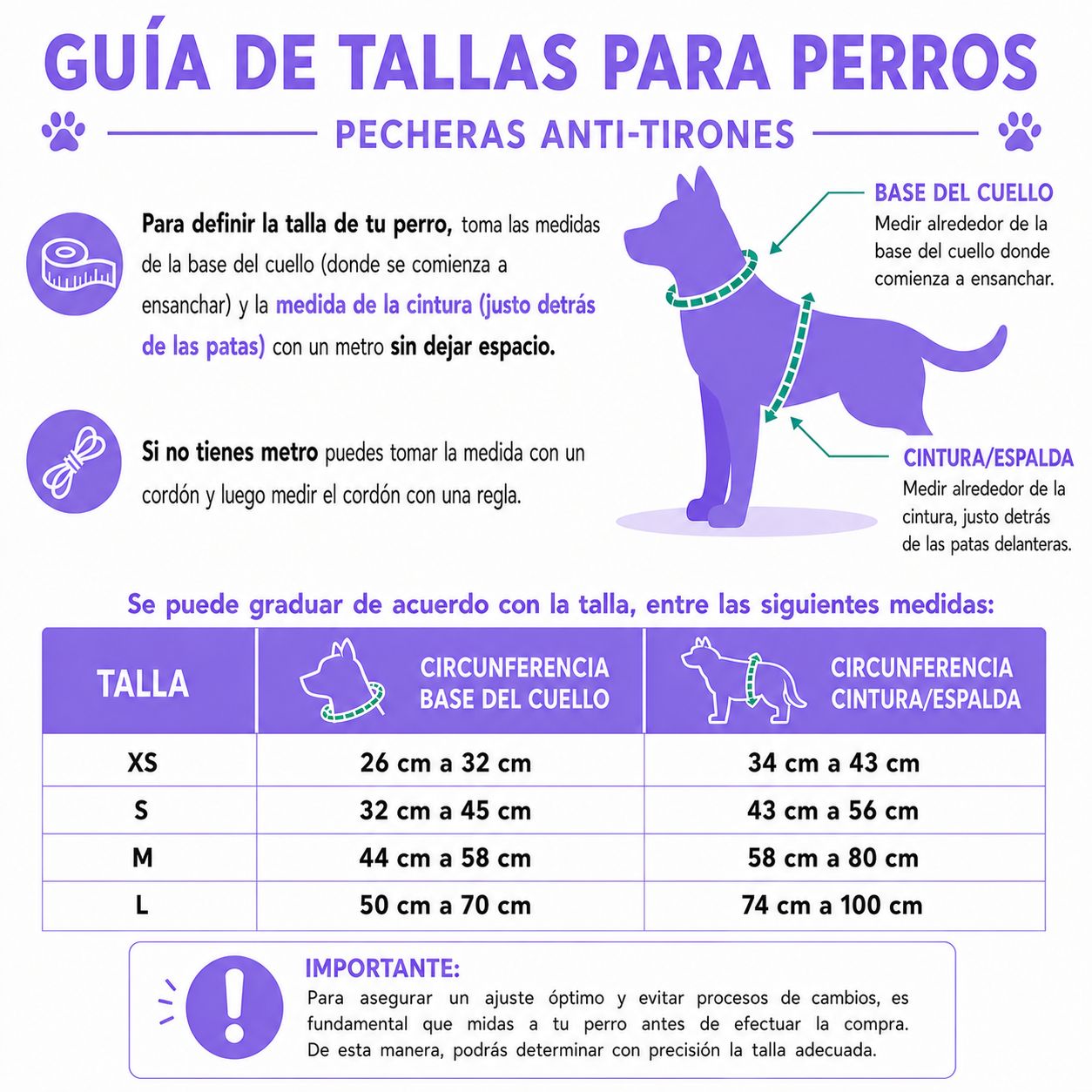 Pechera para perros antitirones Jirafa con correa