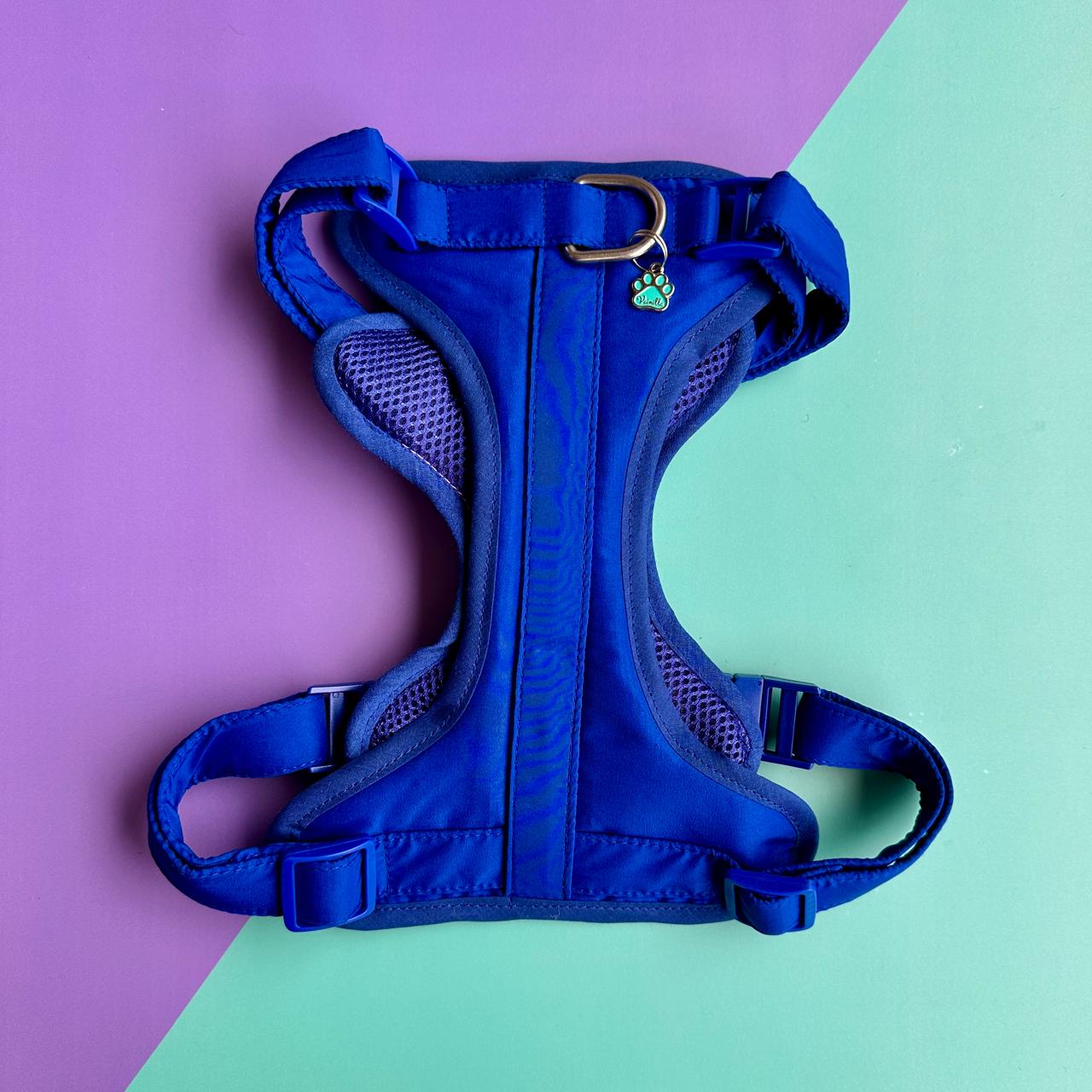 Pechera para perros antitirones - Azul marino