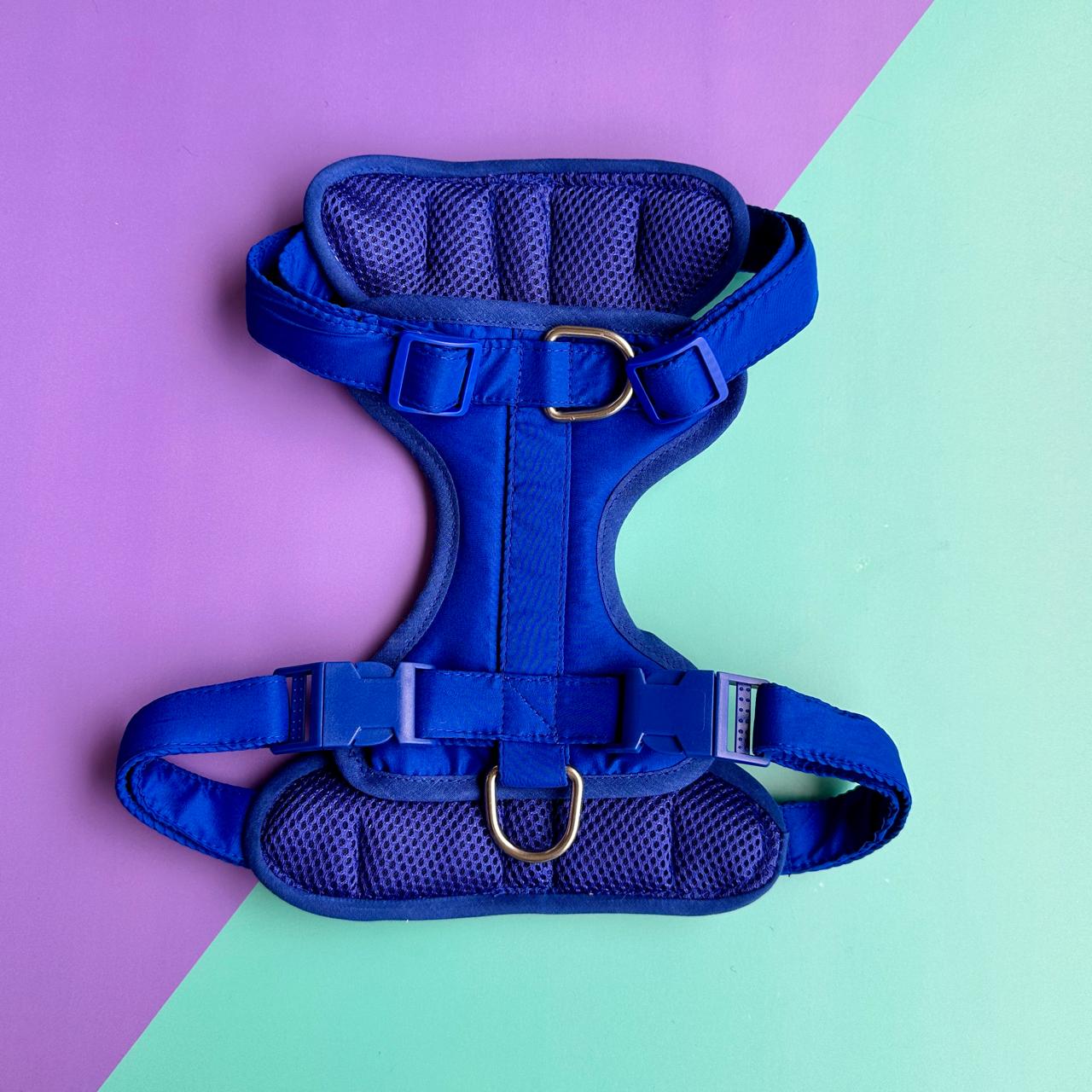 Pechera para perros antitirones - Azul marino