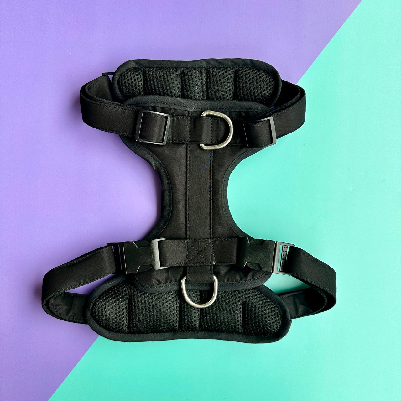 Pechera para perros antitirones - Negra