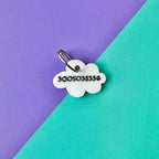 Placa de identificación Nube
