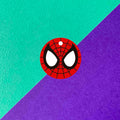 Placa de identificación Spiderman