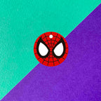 Placa de identificación Spiderman