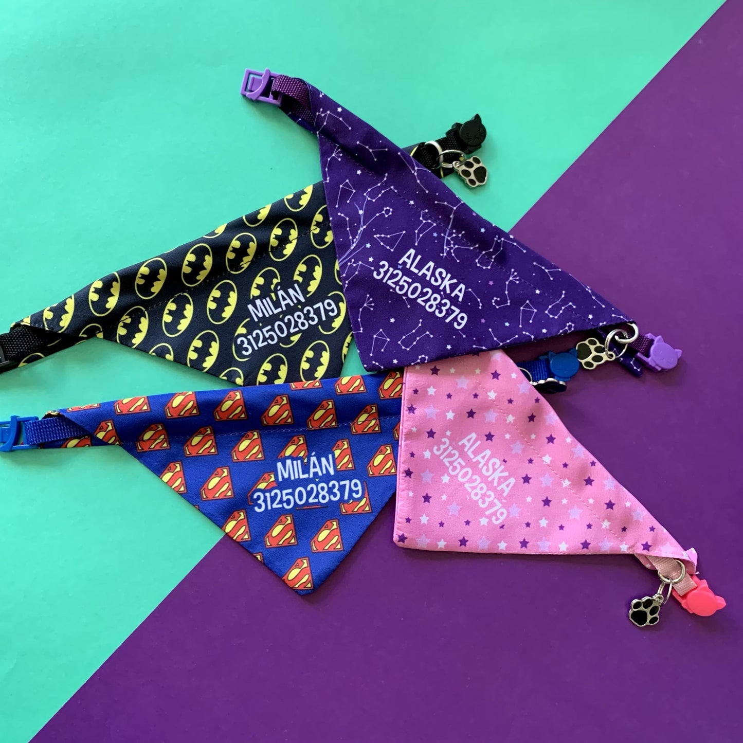 Pañoletas para perros personalizadas
