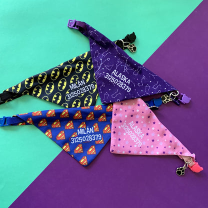 Pañoletas para perros personalizadas