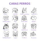 Placa de identificación acero círculo