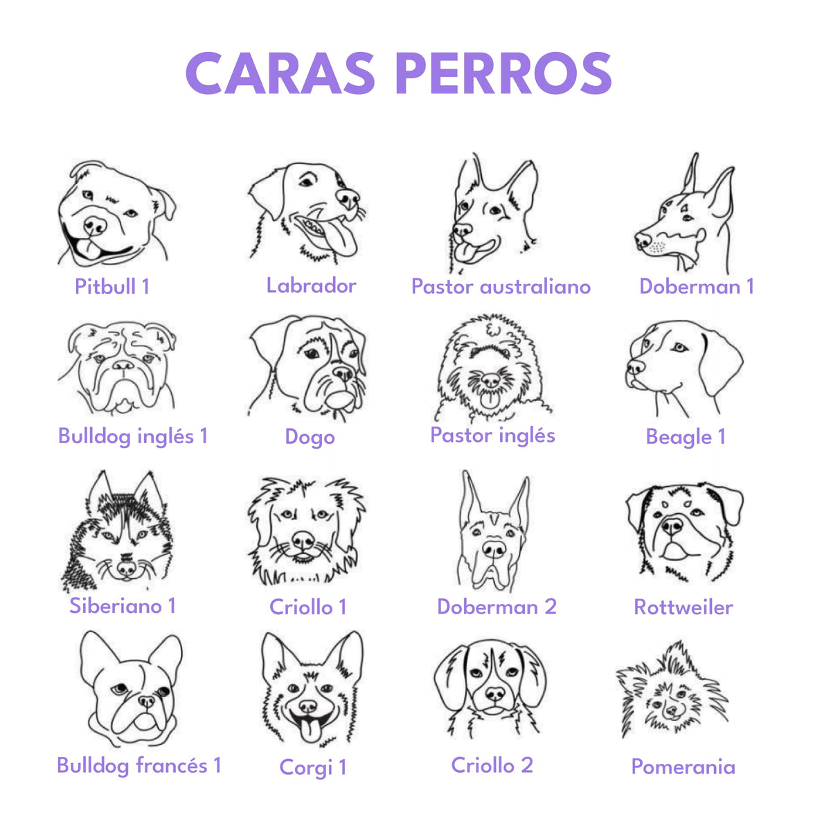 Placa de identificación acero círculo