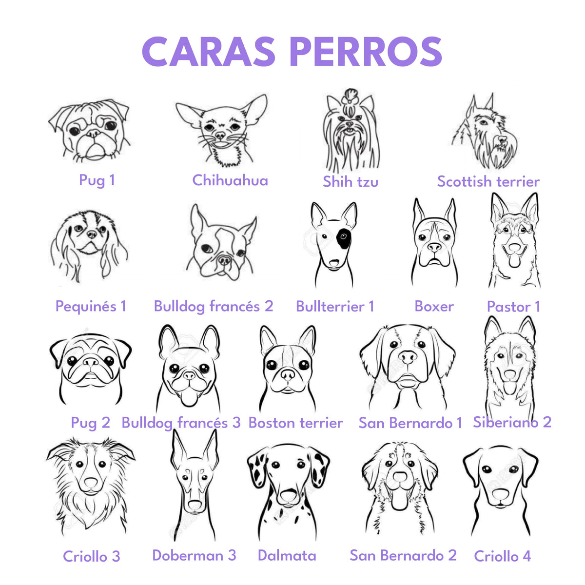 Placa de identificación acero círculo